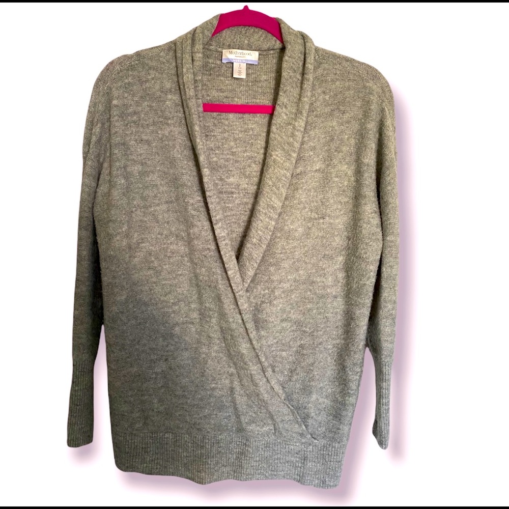 Motherhood nursing sweater